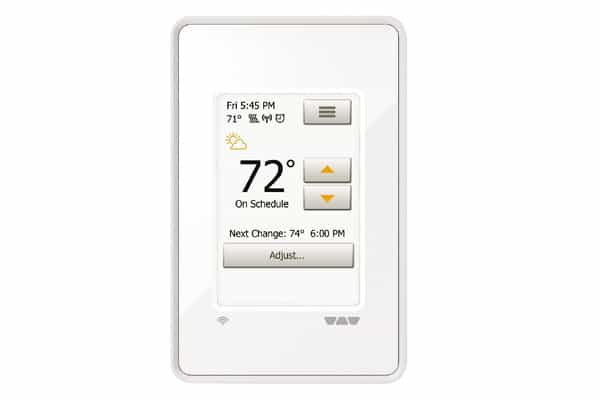Schluter Ditra-Heat-E-Wifi Thermostat Wireless Programmable DHERT104/BW