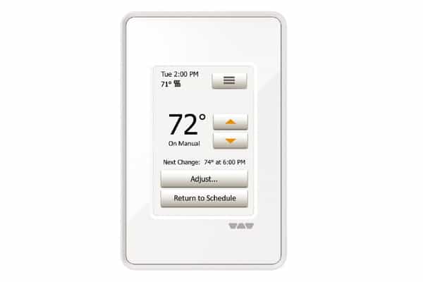 Schluter Ditra-Heat-E-Rt Thermostat Tactile Program Blanc DHERT102/BW