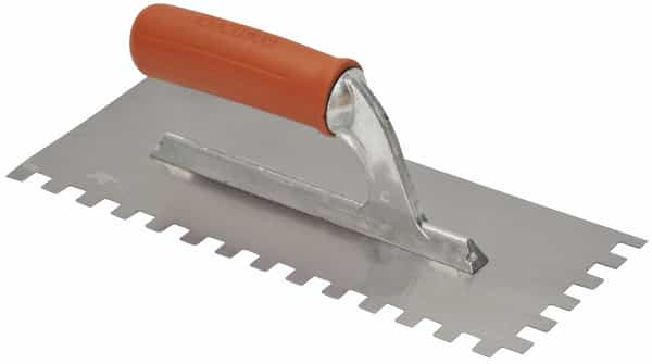 Notched Trowel 183 Q10G 3/8"x3/8"