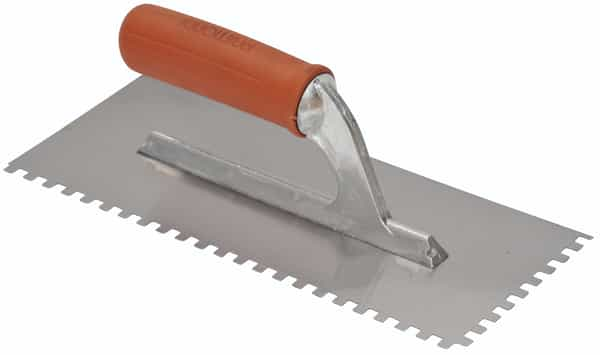 Notched Trowel 183 Q6G 1/4"x1/4"