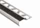 Schluter Trep-Gs 1-3/16" Marche 11/32" Inox Noir 4' 11" GSEB90GS/150