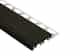 Schluter Trep-B 3/8" Alum 2-1/8" Insert Noir 4' 11" GS10B/150
