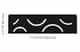 Schluter Shelf Rectangle Niche Curve Noir Mat SNS1D6MGS