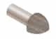 Schluter Rondec Coin Ext 1/2" Alum Gris Pierre EV/RO125TSSG