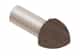Schluter Rondec Coin Ext 1/2" Alum Bronze EV/RO125TSOB