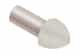 Schluter Rondec Coin Ext 1/2" Alum Ivoire EV/RO125TSI