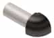 Schluter Rondec Coin Ext 1/2" Alum Noir ED/RO125GS