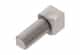 Schluter Rondec Coin Int 1/2" Alum Gris Clair ID/RO125HG