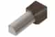 Schluter Rondec Coin Int 1/2" Alum Anthracite Clair IV/RO125TSLA