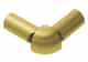 Schluter Rondec Coin Ext 2-Bouts 1/2" Alum Laiton Mat E2L/RO125AM