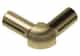 Schluter Rondec Coin Ext 2-Bouts 1/2" Alum Laiton Brossé E2L/RO125AMGB