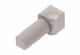 Schluter Rondec Coin Int 7/16" Pvc Gris Cl I/PRO110HG