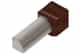 Schluter Rondec Coin Int 7/16" Alum Brun Rustique IV/RO110TSR
