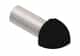 Schluter Rondec Coin Externe 3/8" Alum Noir Mat ED/RO100MGS