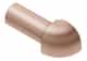 Schluter Rondec Coin Ext 3/8" Alum Cuivre Mat EV/RO100AK
