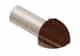 Schluter Rondec Coin Ext 3/8" Alum Brun Rustique EV/RO100TSR