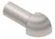 Schluter Rondec Coin Ext 3/8" Alum Gris Clair ED/RO100HG