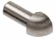 Schluter Rondec Coin Ext 3/8" Alum Nickel Brossé EV/RO100ATGB