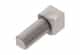 Schluter Rondec Coin Int 3/8" Alum Gris Clair ID/RO100HG