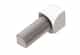 Schluter Rondec Coin Int 3/8" Alum Blanc Éclatant ID/RO100BW