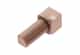 Schluter Rondec Coin Int 3/8" Alum Cuivre Mat IV/RO100AK