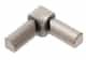 Schluter Rondec Coin Int 2-Bouts 3/8" Alum Nickel Mat I2L/RO100AT