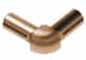Schluter Rondec Coin Ext 2-Bouts 3/8" Alum Cuivre Brossé E2L/RO100AKGB