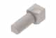 Schluter Rondec Coin Int 5/16" Pvc Gris Clair I/PRO80HG