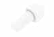 Schluter Rondec Coin Int 5/16" Pvc Blanc Éclatant I/PRO80BW