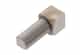 Schluter Rondec Coin Int 1/4" Alum Beige Clair ID/RO60HB