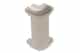 Schluter Rondec-Ct Coin Ext 90° 1/2" Alum Nickel Mat E90RC125AT39