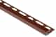 Schluter Quadec Profilé Carré 3/8" Alum Brun Rustique 10' Q100TSR/300