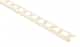Schluter Quadec Profilé Carré 1/2" Pvc Sable PQ125SP