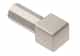 Schluter Quadec Coin Int/Ext 1/2" Alum Nickel Mat EV/Q125AT