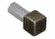 Schluter Quadec Coin Int/Ext 1/2" Alum Bronze EV/Q125TSOB