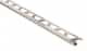Schluter Quadec Profilé Carré 1/2" Sat Nickel Alum Q125AT