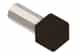 Schluter Quadec Coin Ext 7/16" Alum Brun Noir ED/Q110SB
