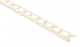 Schluter Quadec Profilé Carré 3/8" Pvc Sable PQ100SP