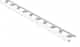 Schluter Quadec Profilé Carré  3/8" Alum Blanc Éclatant Q100BW