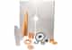 Schluter Kerdi-Shower-Kit 72"x72" Plateau KK183ABS ATGB Brushed Nickel