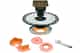 Schluter Kerdi-Drain Kit d Adapteur pour Drain de Plancher en ABS KDAR/ABS/EOB BRONZE STAINLESS 
