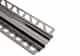 Schluter Dilex-Hks 1"x7/16" Inox / Noir HKSV2AU25/O11GS