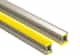 Schluter Dilex-Ez 9/32" Joint Déco 11/32" Pvc Chromé/Jaune EZC/CG9