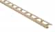 Schluter Quadec Profilé Carré 7/16" Pvc Beige Cl PQ110HB