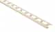 Schluter Quadec Profilé Carré 7/16" Pvc Bahamas PQ110BH