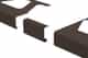 Schluter Bara-Rw Raccord 3" Alum Brun Noir V/RW75SB