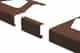 Schluter Bara-Rw Raccord 9/16" Alum Brun Rouge V/RW15RB