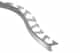 Schluter Jolly-Radius Profilé 1/2" Alum Chromé Poli R/J125ACG