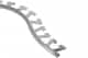 Schluter Jolly-Radius Profilé 1/2" Inox Brossé R/J125EB