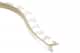 Schluter Jolly-Radius Profilé 7/16" Alum Nickel Poli R/J110ATG